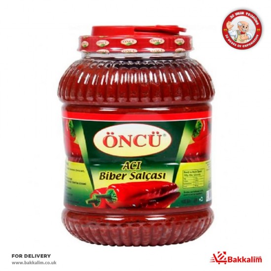 Oncu 4300 Gr Hot Pepper Paste SAMA FOODS ENFIELD UK