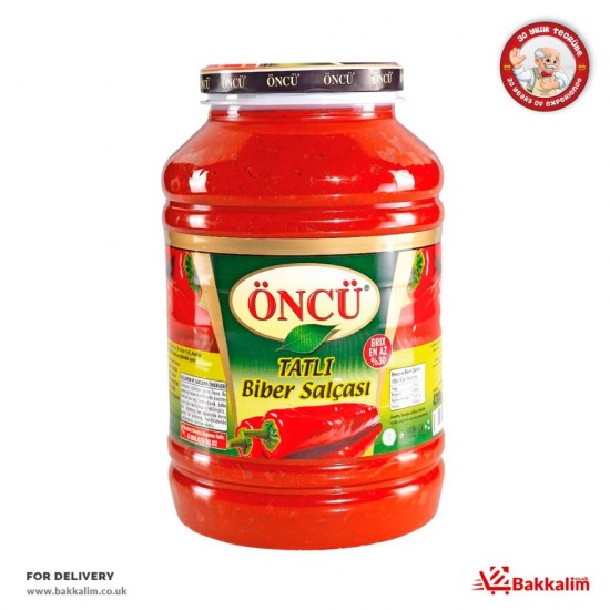 Oncu 4300 Gr Mild Pepper Paste SAMA FOODS ENFIELD UK