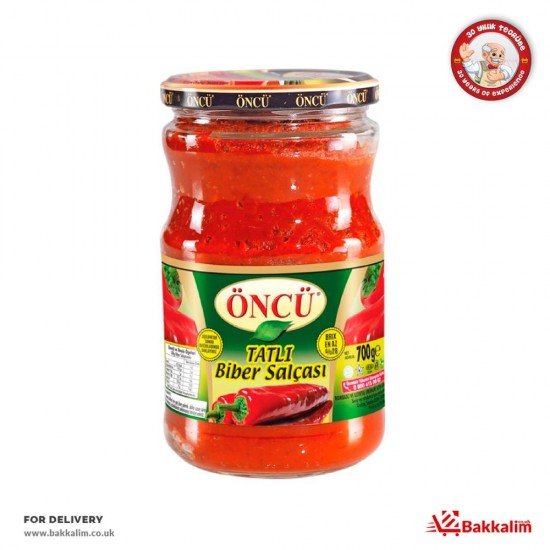 Oncu 700 Gr Pepper Paste SAMA FOODS ENFIELD UK