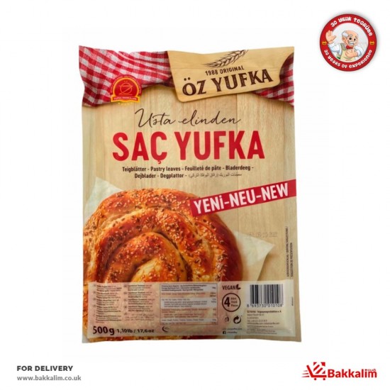 Öz Yufka 500 Gr 4 Adet Sac Yufka SAMA FOODS ENFIELD UK