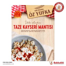 Öz Yufka 500 Gr Taze Kayseri Mantısı