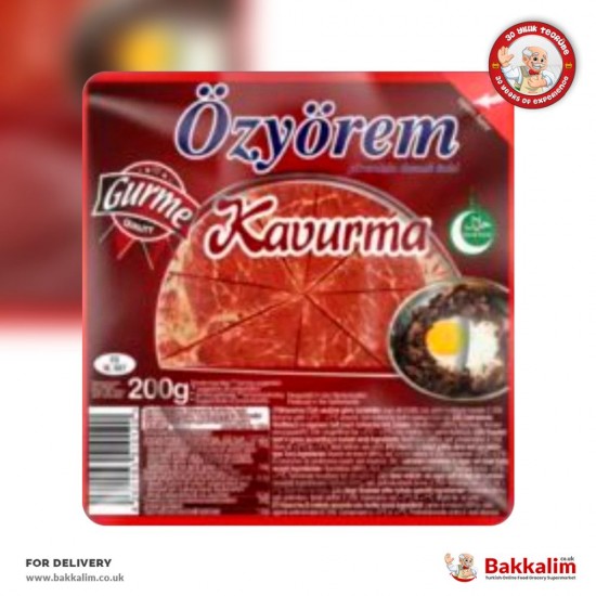 Ozyorem Braised Meat (Kavurma) 200g SAMA FOODS ENFIELD UK