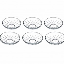 Pasabahce Saucer X6 Set 54451