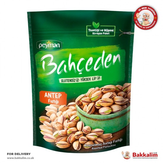 Peyman Bahceden 120 Gr Antep Pistachio Roasted And Salted SAMA FOODS ENFIELD UK