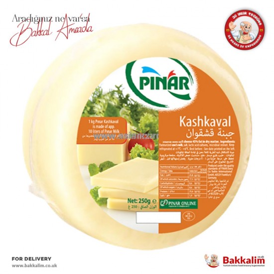Pınar 250 Gr Kaşar Peynir SAMA FOODS ENFIELD UK