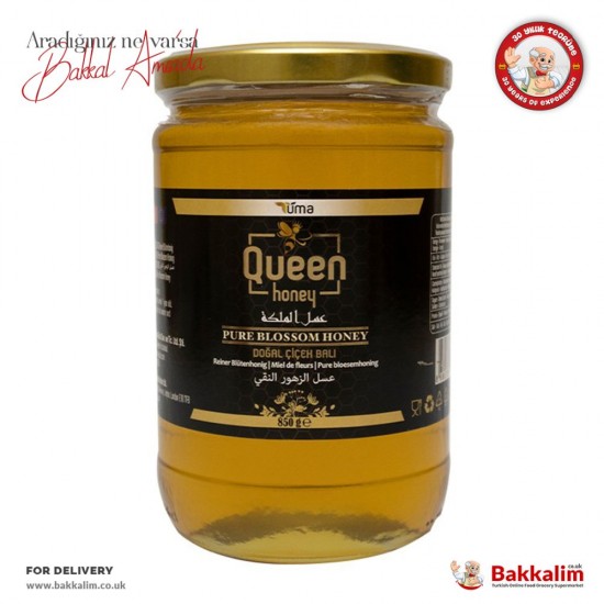 Queen Honey Doğal Çiçek Balı 850 Gr SAMA FOODS ENFIELD UK