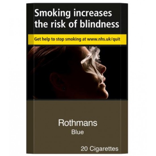 Rothmans Blue 20 Cigarettes SAMA FOODS ENFIELD UK