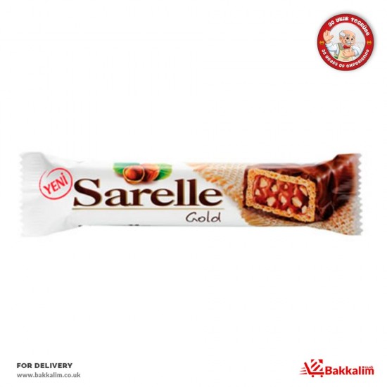 Sarelle 33 Gr  Fındıklı Ve Sütlü Çikolatalı Gofret SAMA FOODS ENFIELD UK