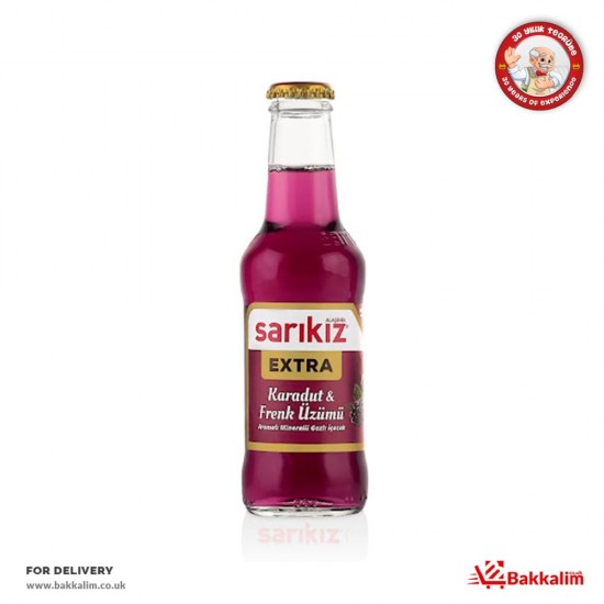 Sarıkız 200 Ml Extra Karadut Ve Frenk Üzümü Aromalı Gazlı İçecek SAMA FOODS ENFIELD UK