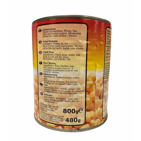 Suntat Boiled Chickpeas 800g SAMA FOODS ENFIELD UK