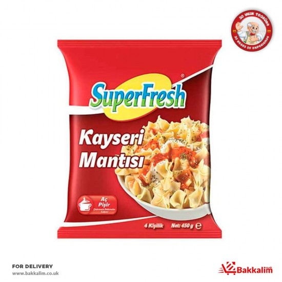 SuperFresh 450 Gr Kayseri Mantı SAMA FOODS ENFIELD UK