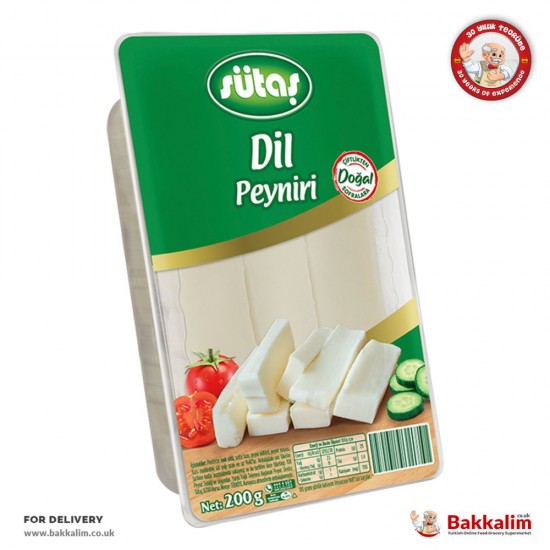 Sütaş 200 Gr Dil Peyniri SAMA FOODS ENFIELD UK