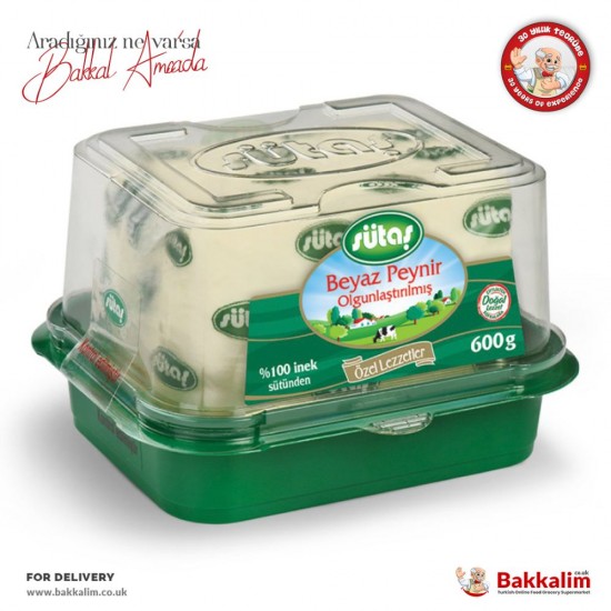 Sütaş  600 Gr Olgunlaştırılmış Beyaz Peynir SAMA FOODS ENFIELD UK