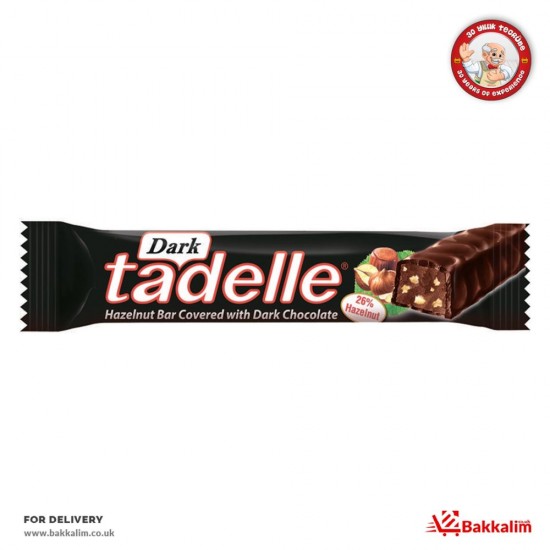 Tadelle 30 Gr Hazelnut Bar Covered With Dark Chocolate SAMA FOODS ENFIELD UK