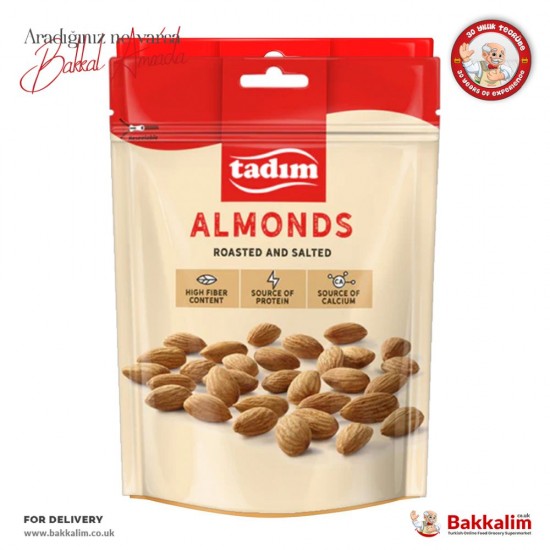 Tadim 150 Gr Roasted Salted Almond SAMA FOODS ENFIELD UK