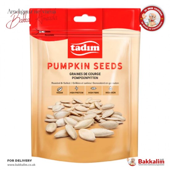 Tadim 180 Gr Pumpkin Seeds Roasted Salted SAMA FOODS ENFIELD UK