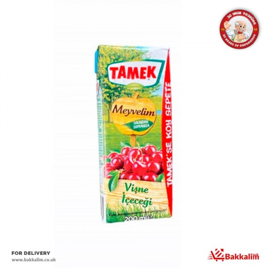 Tamek 200 Ml  Cherry Juice SAMA FOODS ENFIELD UK