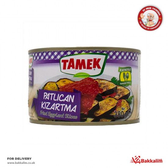 Tamek 380 Gr Fried Eggplant Slices SAMA FOODS ENFIELD UK