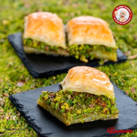 Sehri Antep 500 G Antep Style Special Pistachio Baklava SAMA FOODS ENFIELD UK