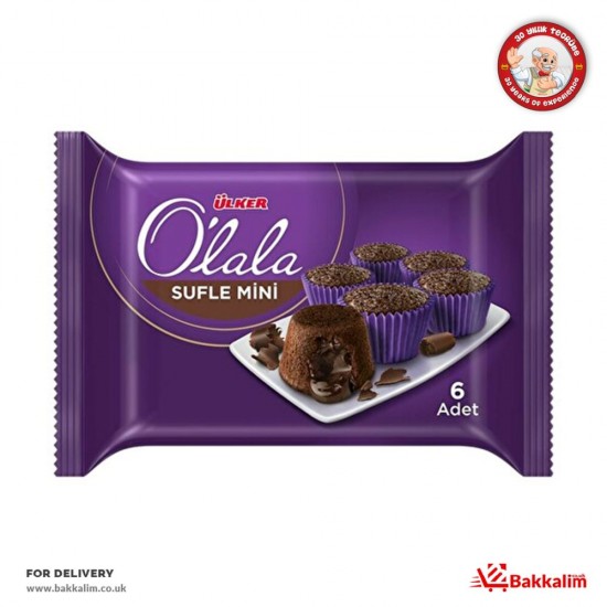 Ulker 162 Gr 6 Pcs  Olala Mini Souffles SAMA FOODS ENFIELD UK