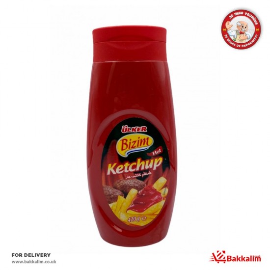 Ulker 370 Ml Hot Ketchup SAMA FOODS ENFIELD UK