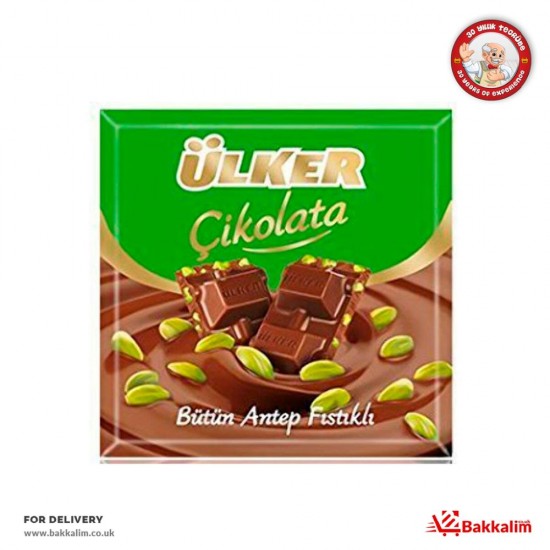 Ulker 65 Gr Pistachios Chocolate SAMA FOODS ENFIELD UK