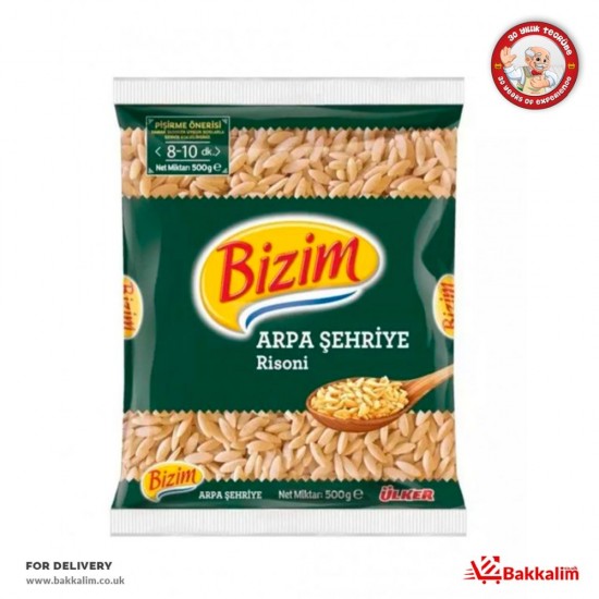 Ulker Bizim 500 Gr Barley Noodles SAMA FOODS ENFIELD UK