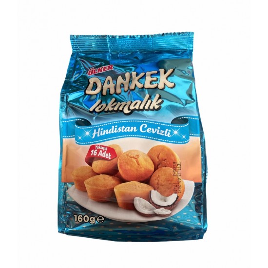 Ülker Dankek Lokmalık Hindistan Cevizli 180 Gr SAMA FOODS ENFIELD UK