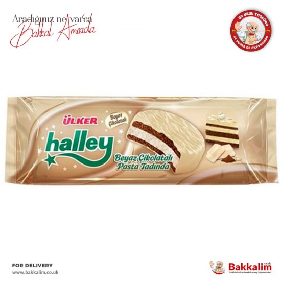 Ülker Halley 210 Gr Beyaz Çikolatalı Multi Paket 7 Adet SAMA FOODS ENFIELD UK