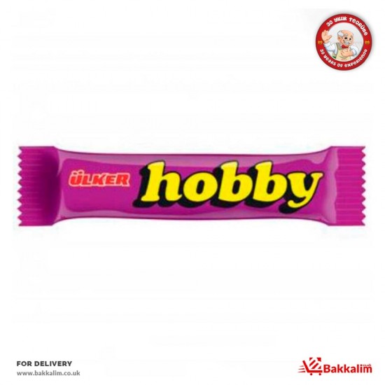 Ulker Hobby 30 Gr Chocolate Bar With Hazelnut SAMA FOODS ENFIELD UK