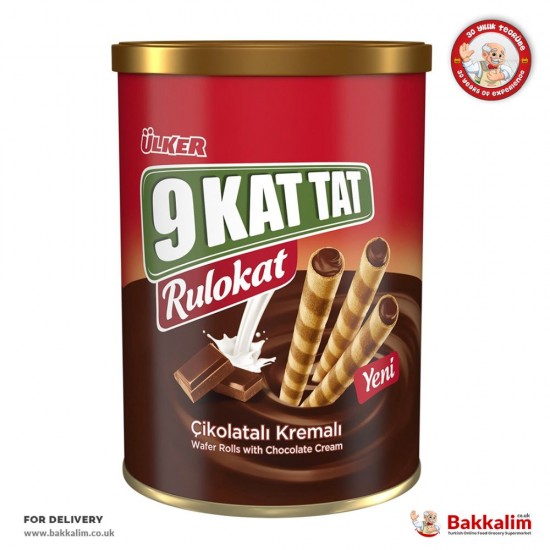 Ulker Rulokat 170 Gr Wafer Rolls With Chocolate Cream SAMA FOODS ENFIELD UK