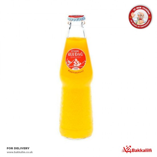 Uludag 250 MlGazoz Orange Flavoured Carbonated Soft Drink SAMA FOODS ENFIELD UK