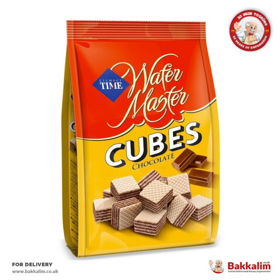 Wafer Master 250 Gr Chocolate With Cubes Wafers SAMA FOODS ENFIELD UK