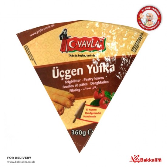 Yayla 360 Gr Triangle Phyllo Pastry SAMA FOODS ENFIELD UK