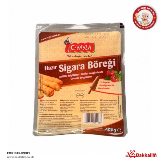 Yayla 400 Gr Hazır Sigara Böreği SAMA FOODS ENFIELD UK