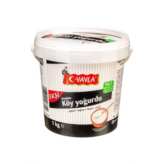 Yayla Ekşi Köy Yoğurdu %3.5 Yağlı 1000 Gr SAMA FOODS ENFIELD UK