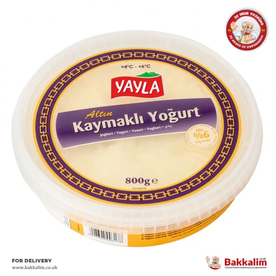 Yayla Yogurt With Cream 800 G SAMA FOODS ENFIELD UK