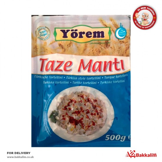 Yörem 500 Gr Taze Mantı SAMA FOODS ENFIELD UK