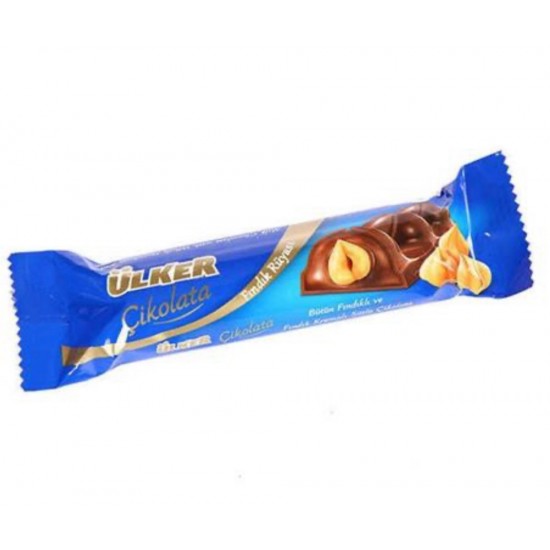 Ulker Milk Chocolate With Hazelnut And Hazelnut Cream 40gr SAMA FOODS ENFIELD UK